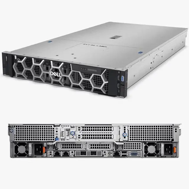 Alt view image 2 of 7 - Dell R750XA (2.5"/8 Bays) Server - 2U, No CPU, No Heatsink, Diskless, No RAID Card, No Power Supply