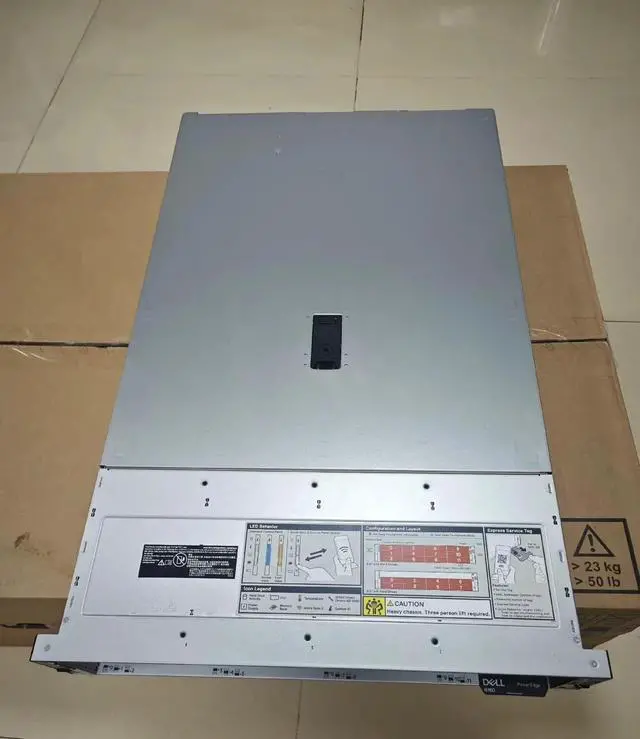 Alt view image 2 of 6 - Energy - Efficient Dell R760 Server: Low Power, No CPU, Heatsink, Disk, RAID Card or Power - Perfect for Custom Configurations