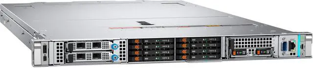 Alt view image 3 of 5 - New Dell R470 Server-Panel, Single Standard Heat Sink, Gold-Class Fan, H965i Controller, RIS6, Slide Rails, 2x800W Power Supplies