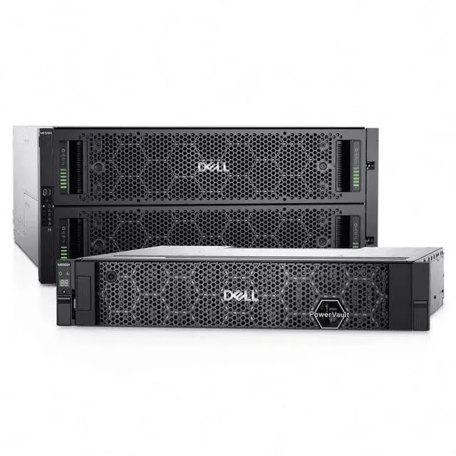 Main image of New & In - Stock Dell 2U ME5012 (12 x 3.5 - inch Drive Bays) Storage - Dual - Controller, 580W Redundant Power, Slide Rails, 3 - Year Warranty ISCSI