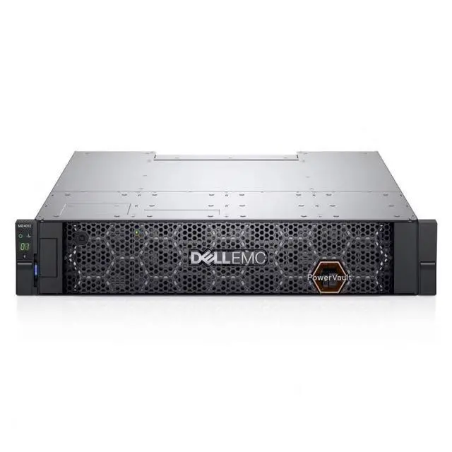Main image of New & In - Stock Dell 2U ME5024 (24 x 2.5 - inch Drive Bays) Storage - Dual - Controller, 580W Redundant Power, Slide Rails, FC, 3 - Year Warranty SAS