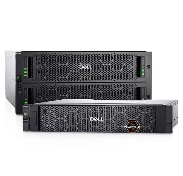 Alt view image 2 of 6 - New & In - Stock Dell 2U ME5024 (24 x 2.5 - inch Drive Bays) Storage - Dual - Controller, 580W Redundant Power, Slide Rails, FC, 3 - Year Warranty SAS