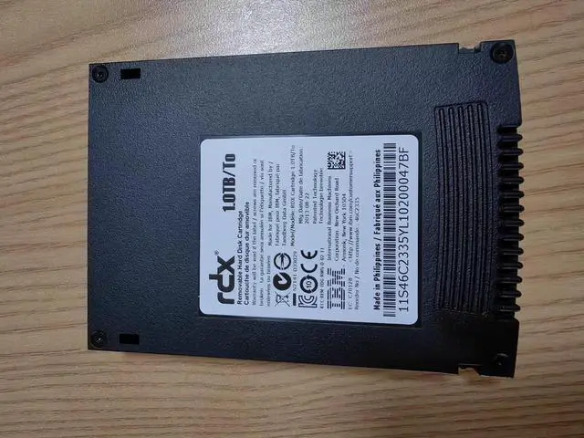 Alt view image 6 of 6 - 46C2335 IBM RDX 1TB Removable Data Cartridge 3 Years Warranty