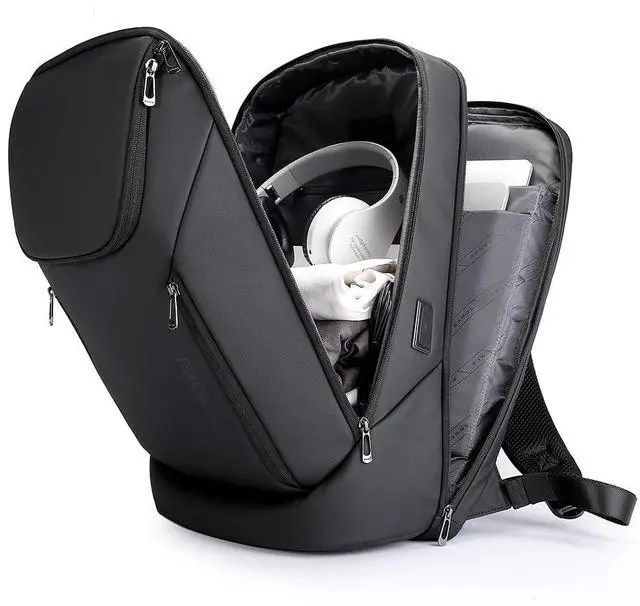 Alt view image 7 of 7 - Business Smart Backpack Waterproof fit 15.6 Inch Laptop Backpack with USB Charging Port,Travel Durable Backpack