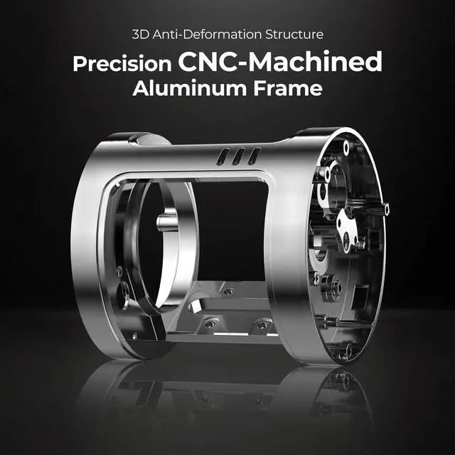 Alt view image 2 of 7 - Chaos Pro Baitcasting Fishing Reel, CNC Machined Aluminum Body Round Catfish Reel with 25LB Max Drag, Trolling Reel with Level Wind & Magnetic Braking for Lake & Saltwater, Black, Right Hand