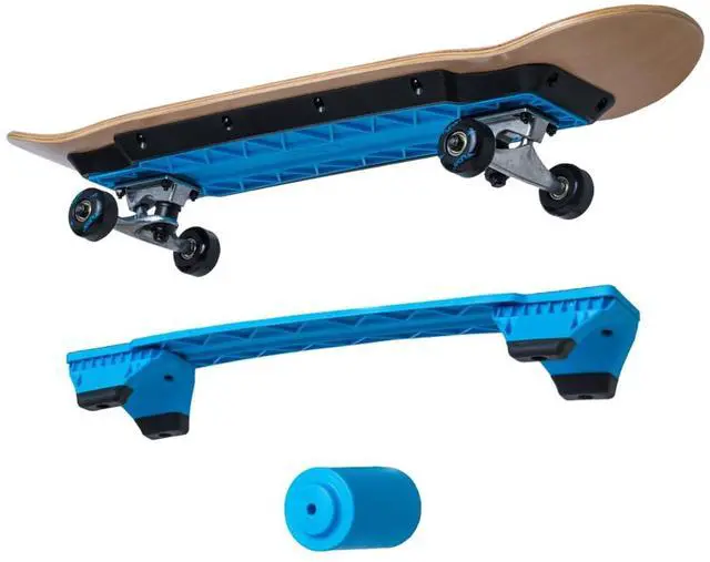 Main image of 3 in-1 Learn to Skate Complete Skateboard for Beginners, Balance Board, Skateboard Accessories, Learn Skate Tricks Fast and Easy, Ollies, Backflips, Durable, Boys, Girls, Ages 6+, 100 lbs