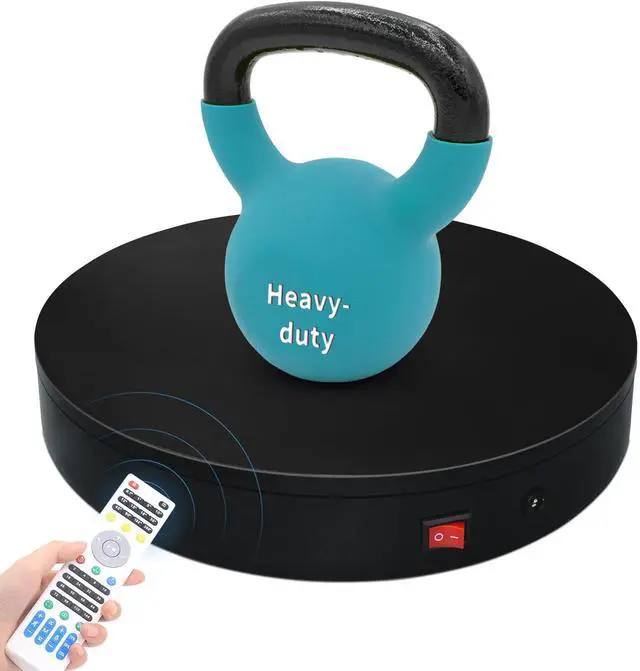 Main image of 7.9In Remote Motorized Electric Turntable Rotating Display Stand Spinning Rotating Platform 360 Photography Turntable lazy susan base giratoria para for Photography,Display (Load Range:40~100lbs)