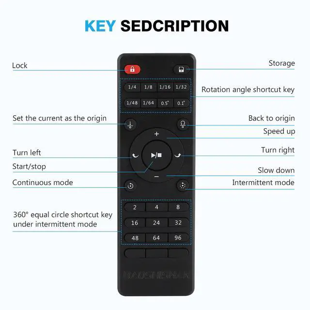 Alt view image 7 of 7 - Photography Turntable 13.7inch/110LB, 360 Degree Motorized Rotating Display Stand with Remote Control, Electric Turntable for Photography Products or Short Video, 110V-220V(White)