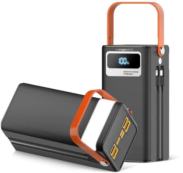 Main image of Portable Power Bank Station 99Wh Outdoor Generator with Flashlight LCD Display Backup Phone Battery Pack Portable PD Fast Charger for Laptop Cellphone Travel Camping Home Use