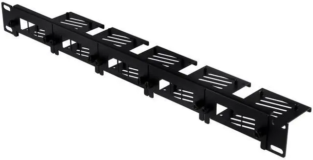 Main image of 19 inch 1U Rack Mount for Raspberry Pi 5/4B/3B+/3B, with Removable Front Brackets, Compatible with 19 inch Server Cabinets