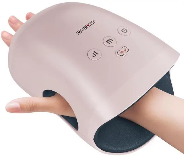 Main image of Hand Massager - Cordless Hand Massager with Heat and Compression for Arthritis and Carpal Tunnel, Gifts for Women(Pink)