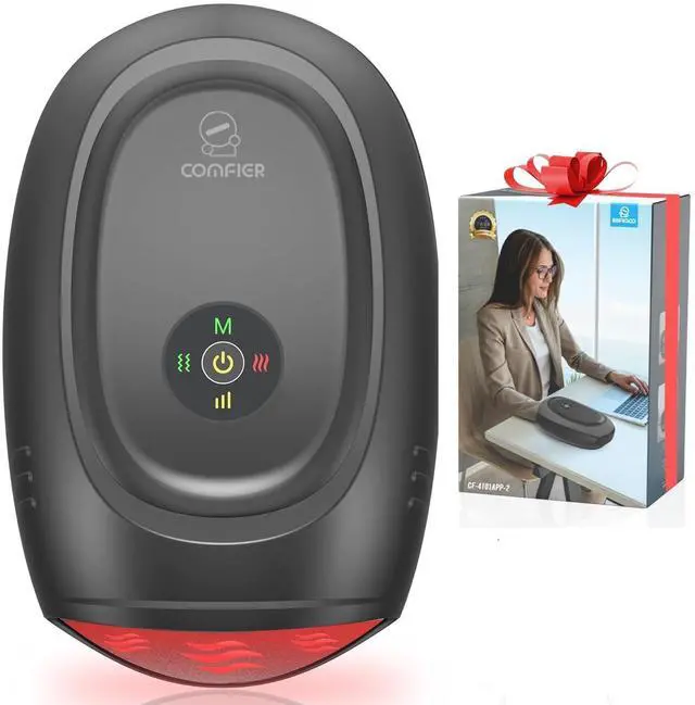 Main image of Hand Massager with Heat and Compression, Cordless Hand Massager for Arthritis and Carpal Tunnel, Wrist, Finger Massage, Gifts for Mom, Dads, Women and Men (Black)