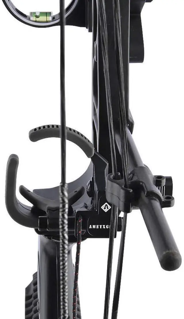 Alt view image 5 of 7 - SHARROW Arrow Rest Archery Arrow Launcher Rest Right-Handed Aluminum Alloy Drop Away Arrow Rest for Compound Bow Hunting Target Shooting Accessory