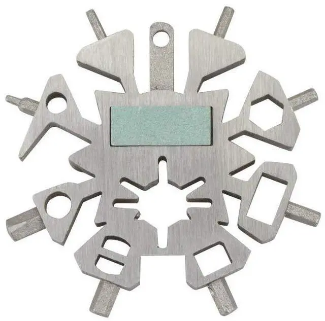 Alt view image 6 of 7 - SHARROW Archery 21 in 1Multi Tool Pliers Multifunction Snowflake Wrench Tool Archery Arrow Repair Tool Kit Feathers Scraper Nock Adjustment Shaft Cleaner Archery Gear