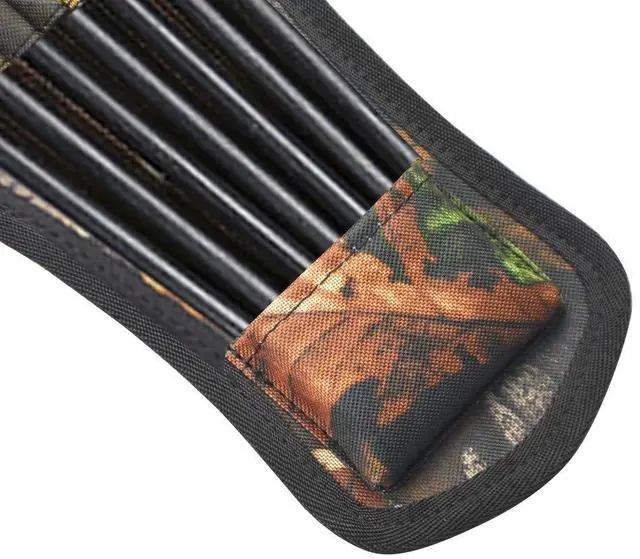 Alt view image 6 of 7 - SHARROW Archery Crossbow Bolts Arrow Quiver Hip Arrow Pocket Holder Waist Hanged Quiver Holds 8 Arrows Holder for Hunting Practice Accessories