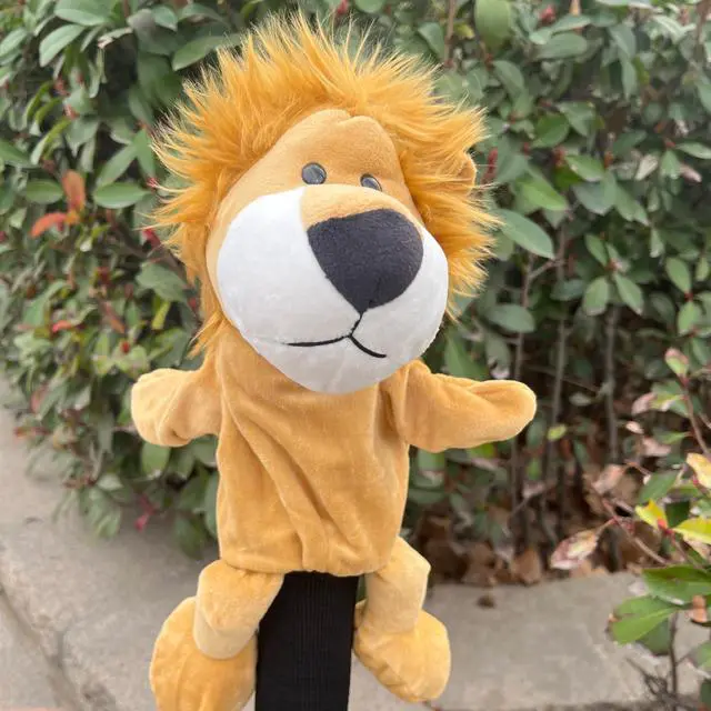 Alt view image 3 of 7 - wolfman Golf Club Covers Driver Headcover Funny Cute Animal Golf Club Covers Stylish Protection for Clubs Golf Gear Driver for Men/Women/Youth (Yellow Lion)