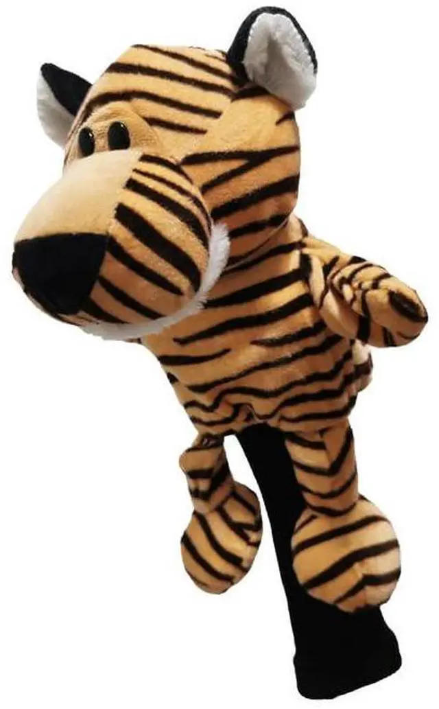 Main image of wolfman Golf Club Covers Driver Headcover Funny Cute Animal Golf Club Covers Stylish Protection for Clubs Golf Gear Driver for Men/Women/Youth (Tiger)