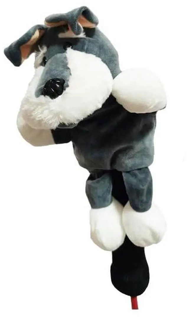 Main image of wolfman Golf Club Covers Driver Headcover Funny Cute Animal Golf Club Covers Stylish Protection for Clubs Golf Gear Driver for Men/Women/Youth (Dog)