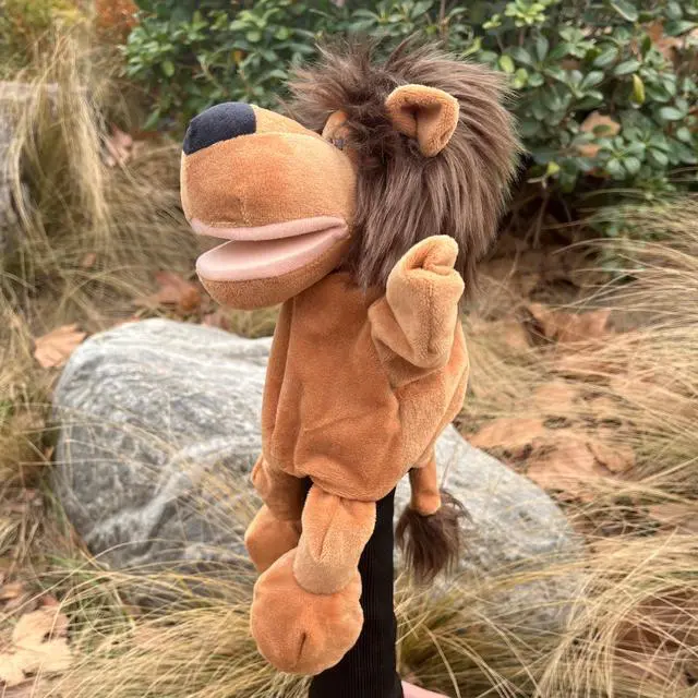 Alt view image 2 of 6 - wolfman Golf Club Covers Driver Headcover Funny Cute Animal Golf Club Covers Stylish Protection for Clubs Golf Gear Driver for Men/Women/Youth (Brown Lion)