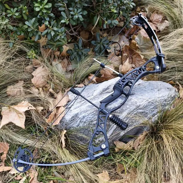 Alt view image 5 of 7 - JUNXING M106 Compound Bow Adjustable Hunting Bow Complete Package 40-60 lbs