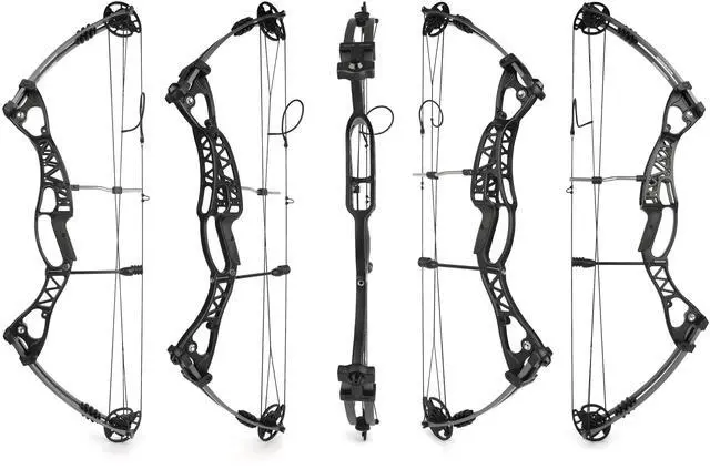 Alt view image 2 of 7 - JUNXING M106 Compound Bow Adjustable Hunting Bow Complete Package 40-60 lbs