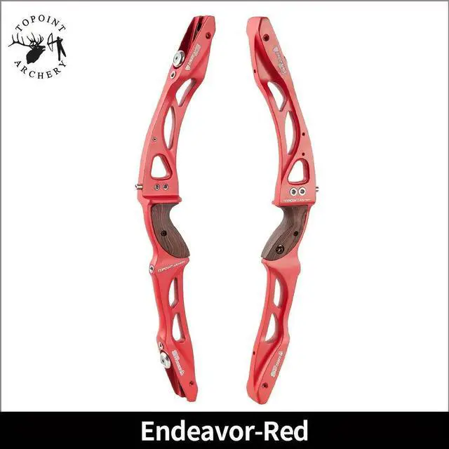 Alt view image 4 of 7 - TOPOINT ENDEAVOR R10 25" ILF Target Bow Recurve Bow 36 lbs