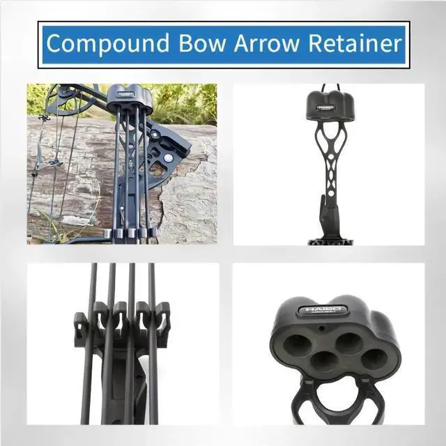 Alt view image 5 of 7 - HS699 Archery Arrow Quiver 4-Arrows Hunting Quiver