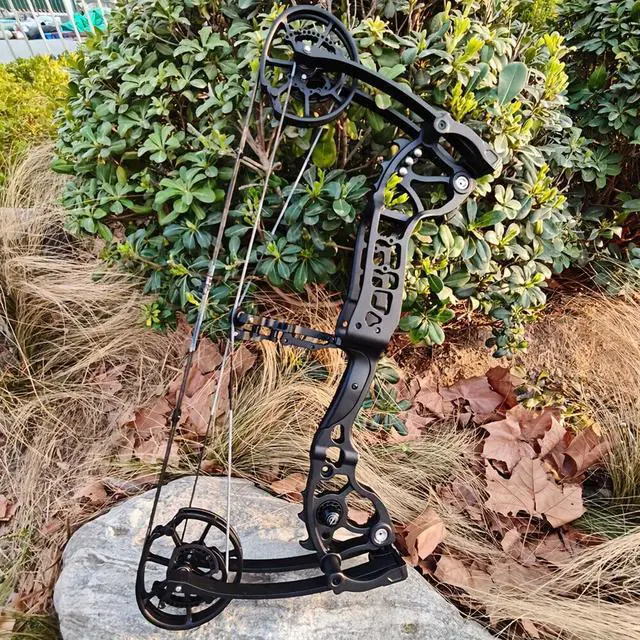 Alt view image 4 of 7 - JUNXING Archery Compound Bow Alloy Dual-Use Steel Ball 20-70lbs