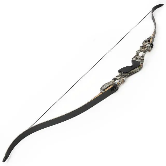 Alt view image 5 of 7 - JUNXING F185 Takedown Recurve Bow Hunting Bow 60" 50 lbs
