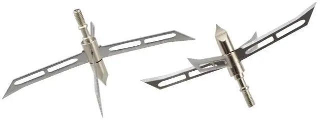 Alt view image 7 of 7 - SHARROW Archery 12 PCS 186 Grain Broadheads 4 Fixed Blade Arrowhead Screw-in Hunting Arrow Heads Arrow Tips Compatible with Traditional Bows Recurve Bow and Compound Bow (12 pcs)