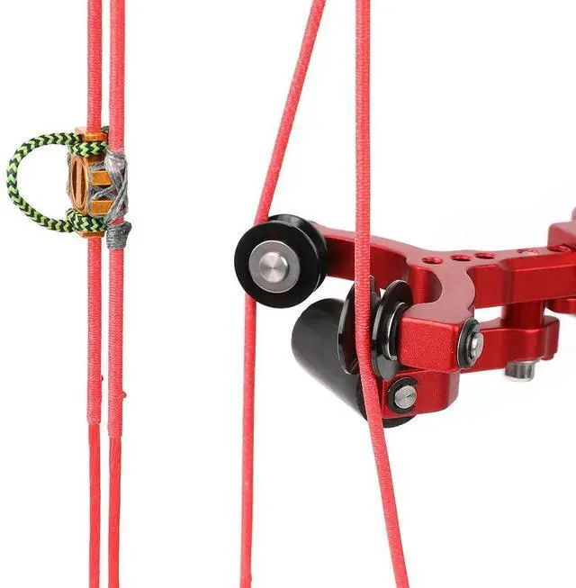 Alt view image 7 of 7 - Nano Dual-Use Bow Shooting Bow 7075 Aluminum Alloy 30-70lbs