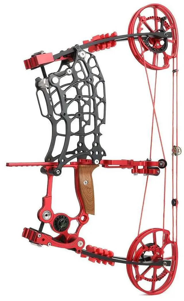Alt view image 3 of 7 - Nano Dual-Use Bow Shooting Bow 7075 Aluminum Alloy 30-70lbs
