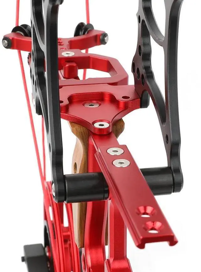 Alt view image 6 of 7 - Nano Dual-Use Bow Shooting Bow 7075 Aluminum Alloy 30-70lbs