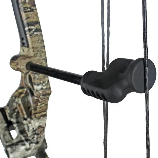 Alt view image 5 of 7 - 0-70lbs Compound Bow Set Carbon Arrows Bag 325fps Adult Hunting Archery Shooting