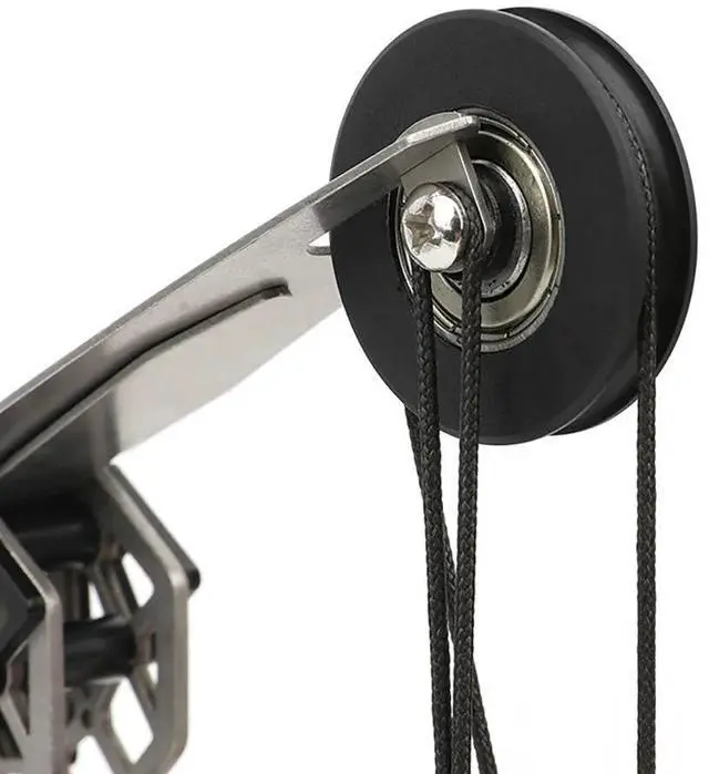 Alt view image 7 of 7 - SHARROW 10" Archery Compound Bow 12lbs Arrow Set Shooting Gift Pocket Bow Kid Toy Target