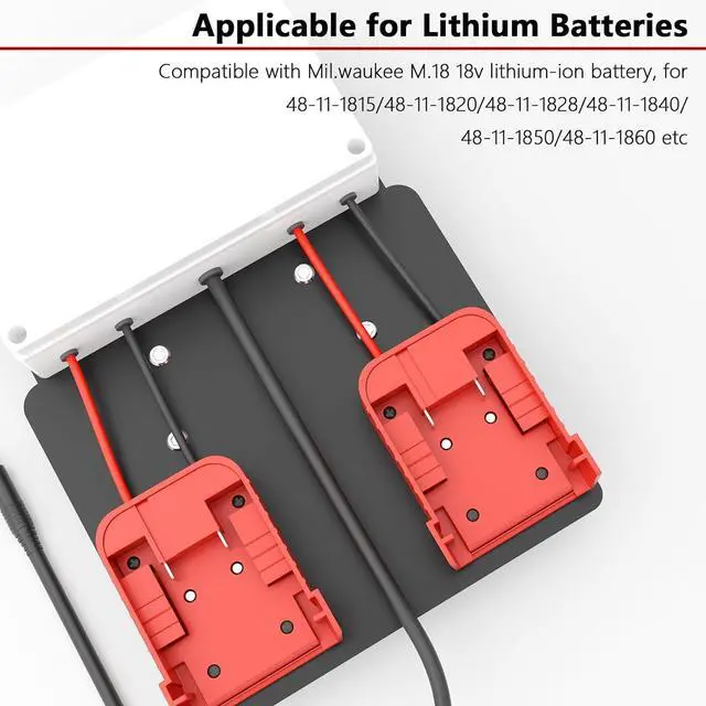 Alt view image 2 of 5 - Starlink Mini Battery Adapter Compatible with Mil.Waukee Battery, Battery Pack, Small and Portable Starlink Mini Mounting Kit, with Mini Adapter