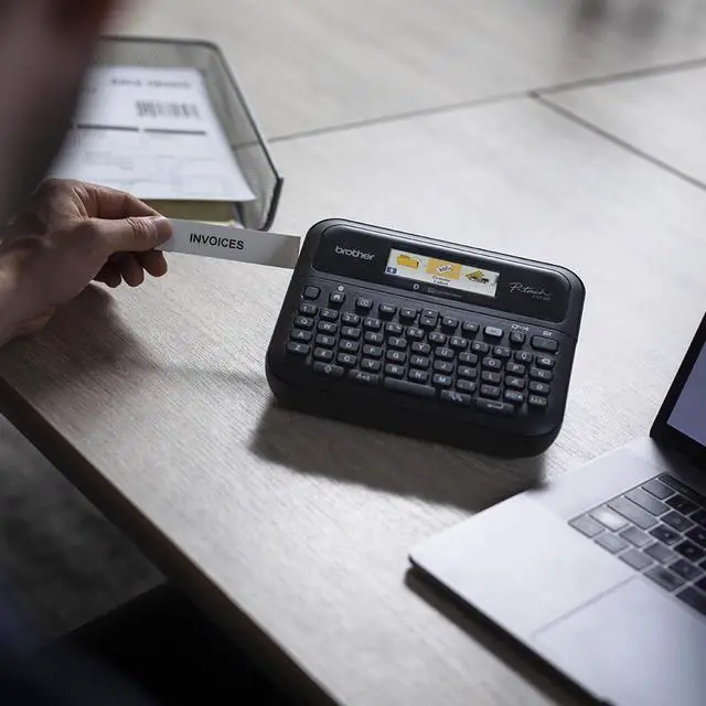 Alt view image 5 of 6 - ® P-touch PT-D610BT Business Professional Connected Label Maker With Bluetooth®
