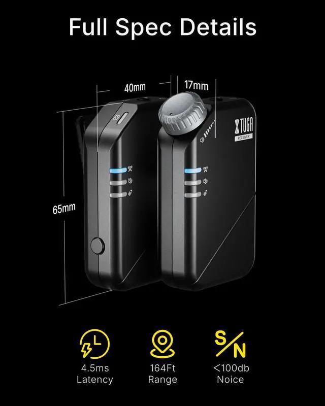 Alt view image 7 of 7 - J02S Wireless in Ear Monitor System for Musicians,Singer,Band (Only Receiver)