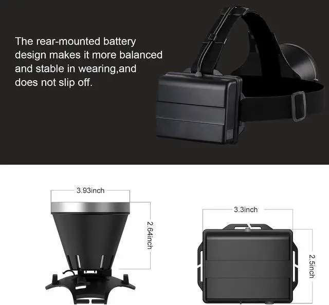 Alt view image 3 of 7 - Super Bright Headlamp, Led Rechargeable Head Lamp with Battery Powered for Adult- Motion Sensor Headlamps Flashlight Waterproof Searchlight for Outdoor Hunting