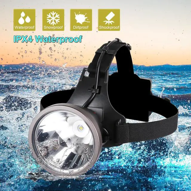 Alt view image 4 of 7 - Super Bright Headlamp, Led Rechargeable Head Lamp with Battery Powered for Adult- Motion Sensor Headlamps Flashlight Waterproof Searchlight for Outdoor Hunting
