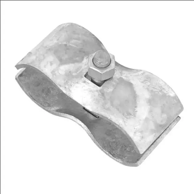 Alt view image 6 of 6 - Chain Link Fence Panel Clamps 1-5/8" Dog Kennel Panel Clamps for Round Pipe Panel Frame (Pack of 20)