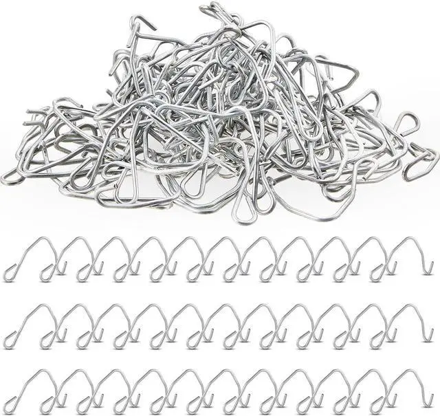Main image of 500 Pcs T Post Clips - Wire Fence Clips, Fencing Clips for Securing Rust Resistant Galvanized Steel Barbed Wire Garden Farm Highway Sport Fences