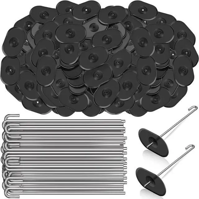 Main image of Solar Panel Bird Guard Fastener Clips Guard Clips Kit for Bird Pigeon Fence Roll Kit Stainless Steel Critter Fastener for Solar Panel Bird Wire Pigeon Fence(120 Sets)