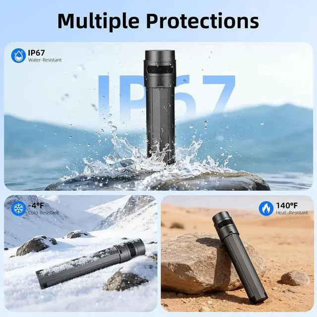 Alt view image 7 of 7 - Starlink Mini Battery Pack, 6-Hour Runtime, 166Wh/45000mAh, Starlink Mini Power Stand with Integrated Tripod, Built-in Type-C Fast Charging for Outdoor & Remote Work, IP67 Waterproof