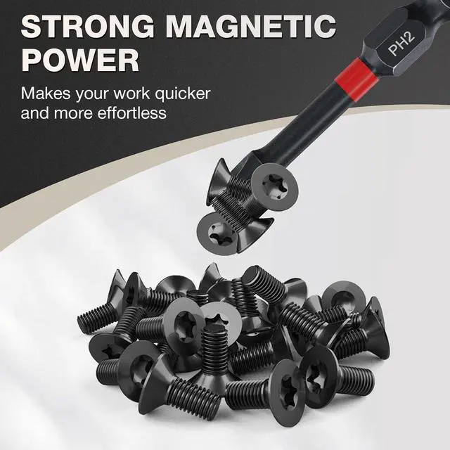 Alt view image 5 of 6 - 80-Piece Magnetic Impact Nut Driver Set, SAE & Metric Drill Bit Socket Set with Universal Sockets, Wing Nut Drivers, Adapters & Bit Holder for Power Drill, Impact Driver, Auto & Home Repair