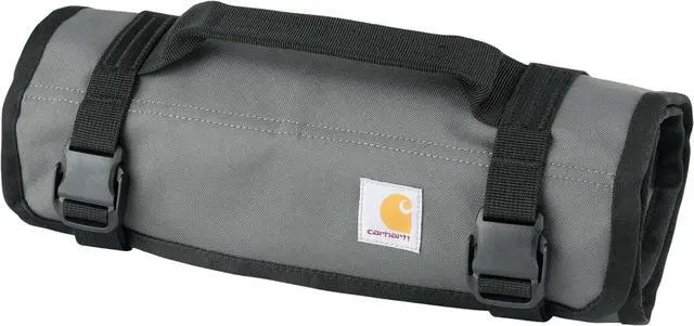 Main image of Utility Roll Organizer, Durable, Water-Resistant Tool Roll, Gravel, 16 Pocket