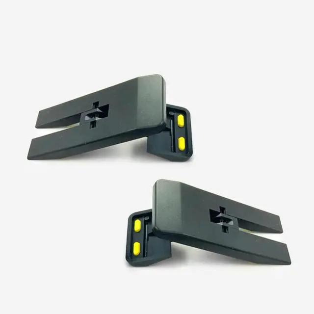 Alt view image 5 of 6 - 3 Pack Ultimate Door Stopper | | Non Slip Rubber Feet Door Stop | Foldable Door Wedge | Lightweight & Portable Door Holder | Portable Door Lock | Door Stopper Wall Protector