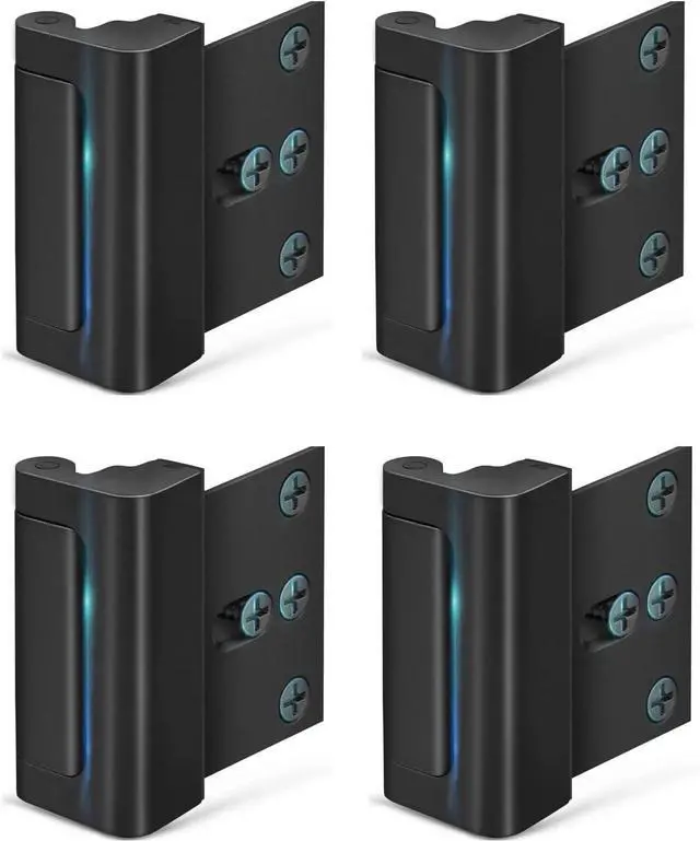 Main image of Home Security Door Reinforcement Lock - Child Proof High Security Door Lock Front Door Locks for Kids Safety Withstand 800 lbs Top Door Latch Lock Flip Door Guardian for Inward Swinging Inside Door