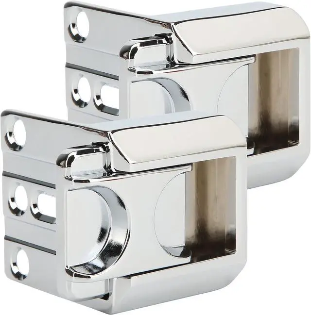 Main image of Home Door Lock Security, Upgraded Safety Childproof Door Reinforcement Lock Latch (2-Pack), Extra Defend Door Lock for Inward Swinging Door