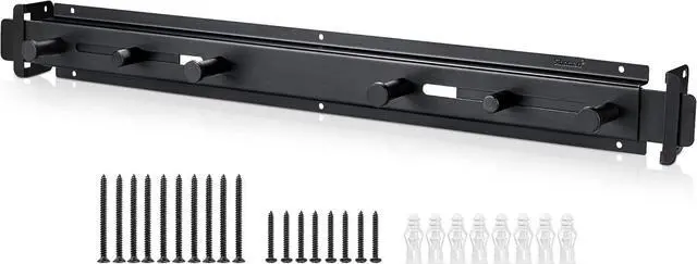 Alt view image 2 of 7 - Door Bar Lock - Patented Door Barricade Security Bar - Home Safety Improvement, Door Reinforcement, Childproof, Break-in Prevention - Premium Grade Steel Door Mount for 26''-37'' Wide Doors